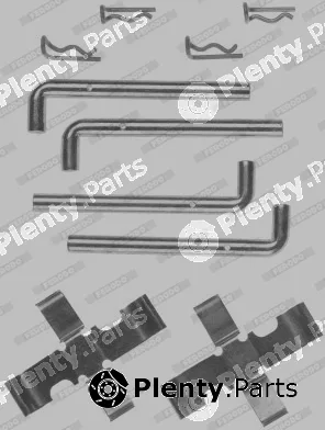 Ferodo FBA415 — Accessory Kit, disc brake pad PREMIER