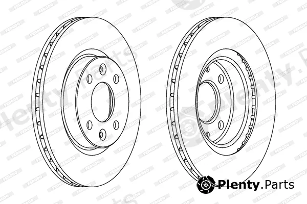 Ferodo DDF1096 — Brake Disc PREMIER