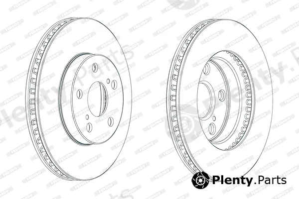 Ferodo DDF1882C — Brake Disc PREMIER