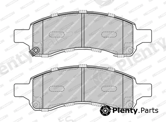 Ferodo FDB4595-D — Brake Pad Set, disc brake PREMIER FRICTION