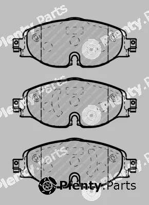 Ferodo FDB5335 — Brake Pad Set, disc brake PREMIER ECO FRICTION