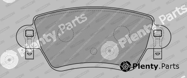 Ferodo FDB4495-D — Brake Pad Set, disc brake PREMIER FRICTION