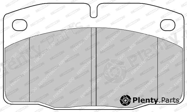 Ferodo FDB173C — Brake Pad Set, disc brake PREMIER