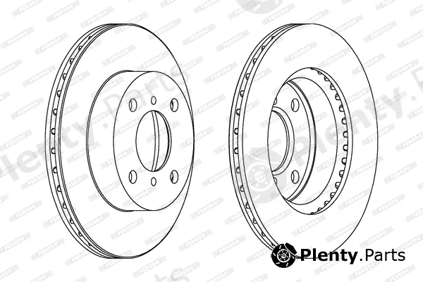 Ferodo DDF1117 — Brake Disc PREMIER