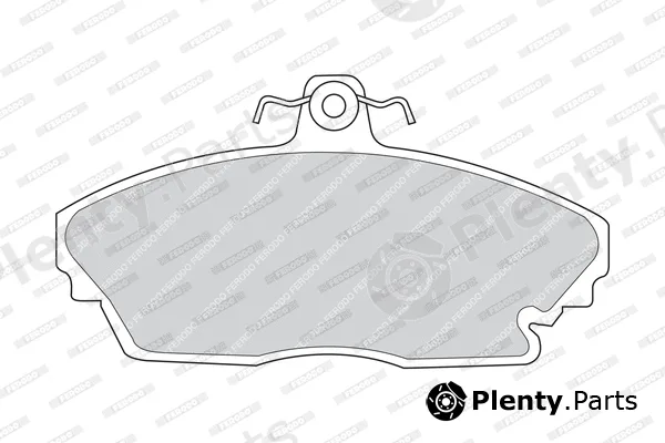 Ferodo FDB991 — Brake Pad Set, disc brake PREMIER