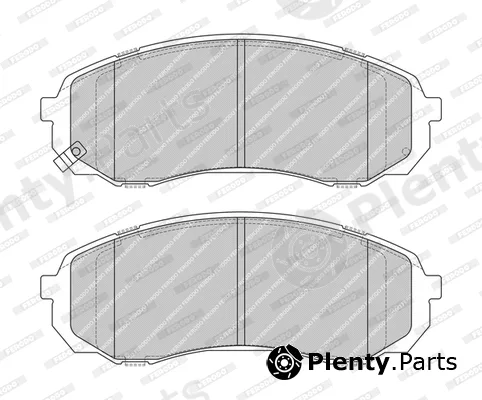 Ferodo FDB4979-D — Brake Pad Set, disc brake PREMIER FRICTION