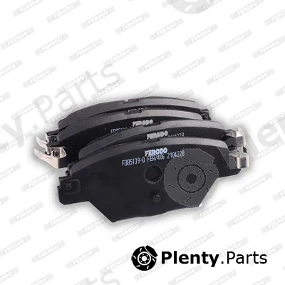Ferodo FDB5139-D — Brake Pad Set, disc brake PREMIER FRICTION