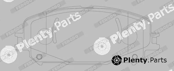 Ferodo FDB5198 — Brake Pad Set, disc brake PREMIER ECO FRICTION