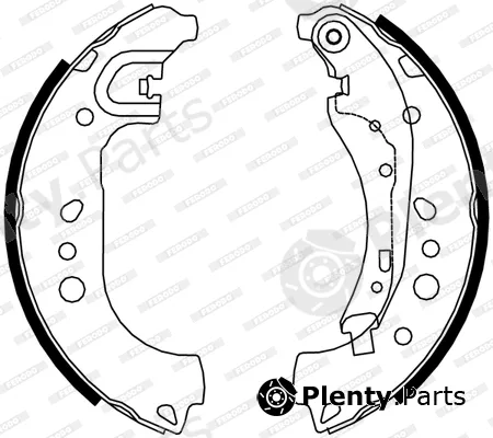 Ferodo FSB4313 — Brake Shoe Set PREMIER