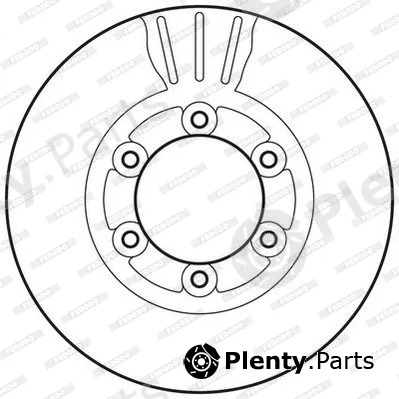 Ferodo DDF2161C — Brake Disc PREMIER