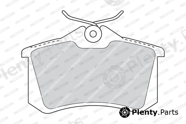 Ferodo FDB5026 — Brake Pad Set, disc brake PREMIER ECO FRICTION