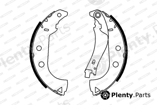 Ferodo FSB675 — Brake Shoe Set PREMIER