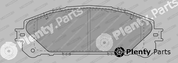 Ferodo FDB4354-D — Brake Pad Set, disc brake PREMIER FRICTION