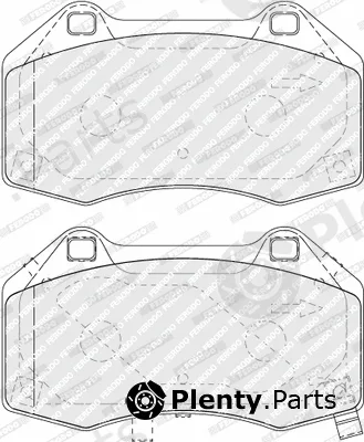 Ferodo FDB4937 — Brake Pad Set, disc brake PREMIER ECO FRICTION
