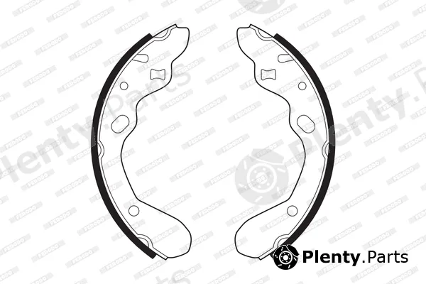 Ferodo FSB540 — Brake Shoe Set PREMIER