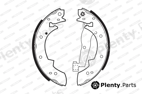 Ferodo FSB173 — Brake Shoe Set PREMIER