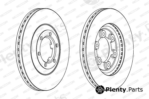 Ferodo DDF693 — Brake Disc PREMIER