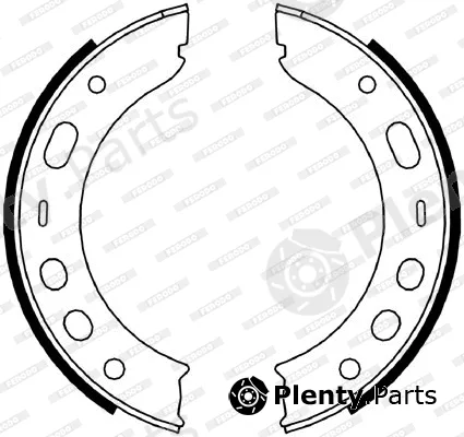 Ferodo FSB4056 — Brake Shoe Set, parking brake PREMIER