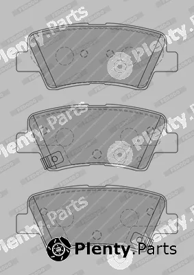 Ferodo FDB4833-D — Brake Pad Set, disc brake PREMIER FRICTION