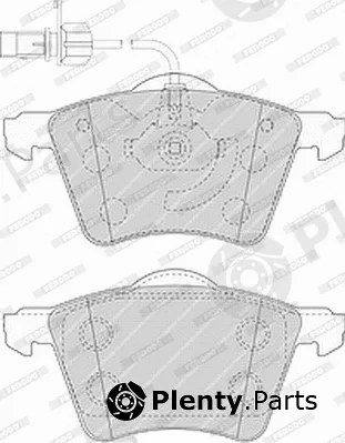 Ferodo FVR1484 — Brake Pad Set, disc brake PREMIER ECO FRICTION