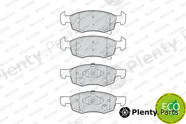 Ferodo FDB4866 — Brake Pad Set, disc brake PREMIER ECO FRICTION