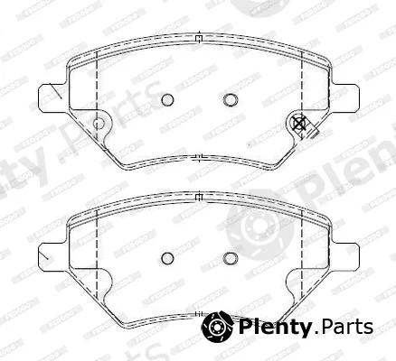 Ferodo FDB4947-D — Brake Pad Set, disc brake PREMIER FRICTION