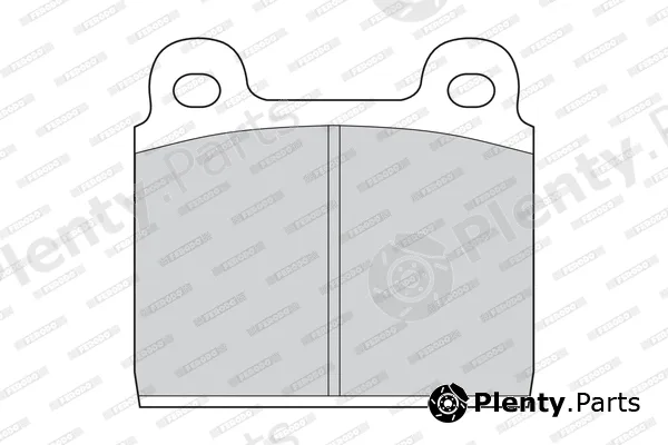 Ferodo FDB11X — Brake Pad Set, disc brake PREMIER