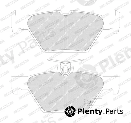 Ferodo FDB5010-D — Brake Pad Set, disc brake PREMIER FRICTION