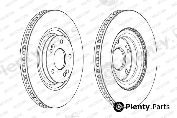 Ferodo DDF2199C — Brake Disc PREMIER