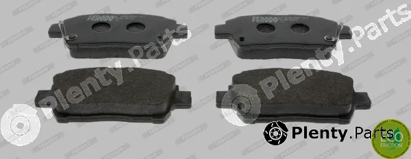 Ferodo FDB1392 — Brake Pad Set, disc brake PREMIER ECO FRICTION