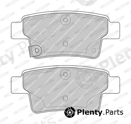 Ferodo FDB4772-D — Brake Pad Set, disc brake PREMIER FRICTION