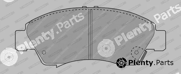 Ferodo FDB777-D — Brake Pad Set, disc brake PREMIER FRICTION