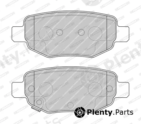 Ferodo FDB4472-D — Brake Pad Set, disc brake PREMIER FRICTION