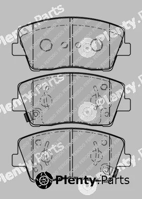 Ferodo FDB5044 — Brake Pad Set, disc brake PREMIER ECO FRICTION