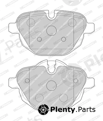 Ferodo FDB4376-D — Brake Pad Set, disc brake PREMIER FRICTION