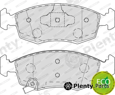 Ferodo FDB4400 — Brake Pad Set, disc brake PREMIER ECO FRICTION