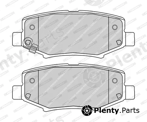 Ferodo FDB4239-D — Brake Pad Set, disc brake PREMIER FRICTION