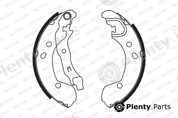 Ferodo FSB649 — Brake Shoe Set PREMIER