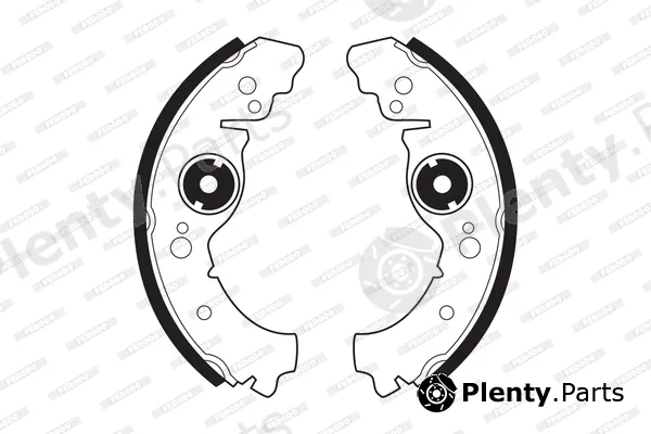 Ferodo FSB60 — Brake Shoe Set PREMIER