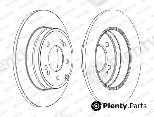 Ferodo DDF1787C-1-D — Brake Disc