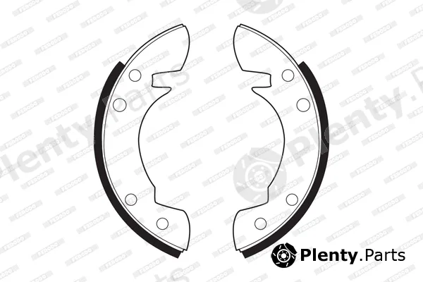 Ferodo FSB375 — Brake Shoe Set PREMIER