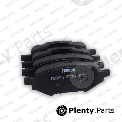 Ferodo FDB5072-D — Brake Pad Set, disc brake PREMIER FRICTION