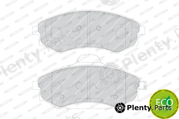 Ferodo FDB1737 — Brake Pad Set, disc brake PREMIER ECO FRICTION