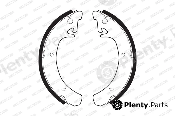 Ferodo FSB240 — Brake Shoe Set PREMIER