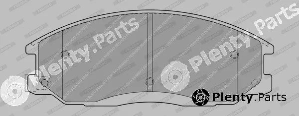 Ferodo FDB1605-D — Brake Pad Set, disc brake PREMIER FRICTION