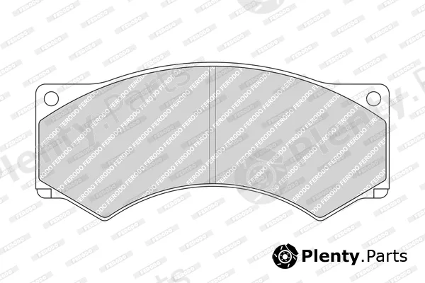 Ferodo FCV376 — Brake Pad Set, disc brake PREMIER