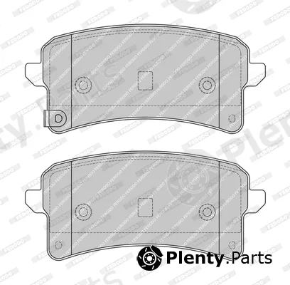 Ferodo FDB4980-D — Brake Pad Set, disc brake PREMIER FRICTION