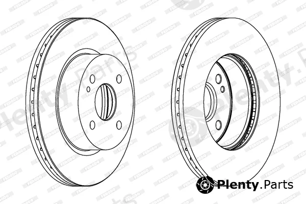 Ferodo DDF1738 — Brake Disc PREMIER