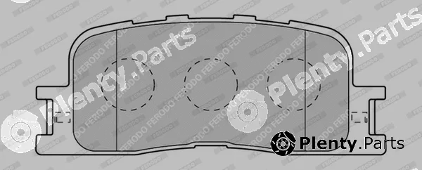 Ferodo FDB1909-D — Brake Pad Set, disc brake PREMIER FRICTION