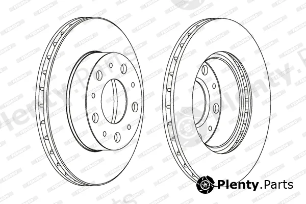 Ferodo DDF1171 — Brake Disc PREMIER